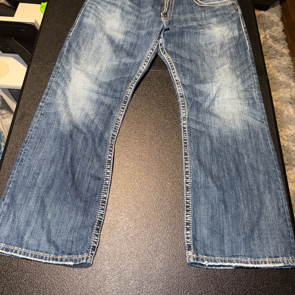 Silver Jeans Men's Relaxed Fit Blue Jeans